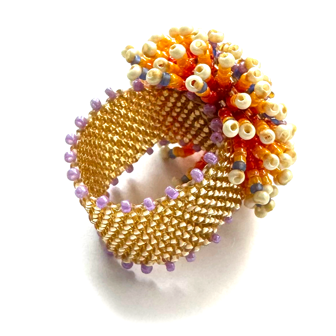 Beaded Ring Kit Marigold