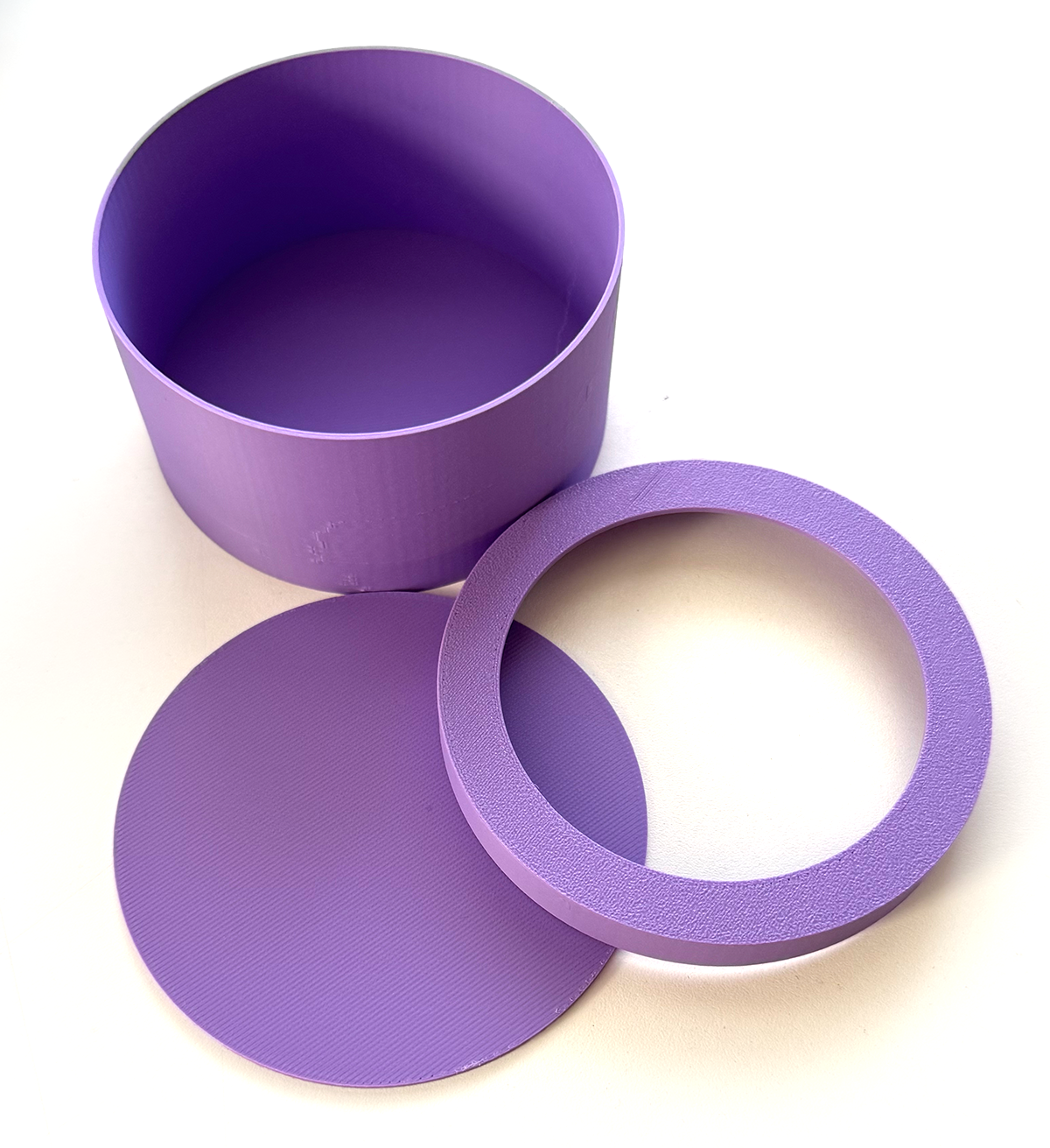 Box with lid for your insert, nine colors available