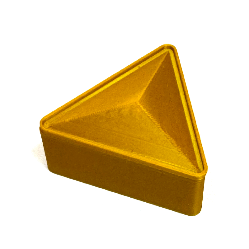 Triangle Box for peyote stitch insert