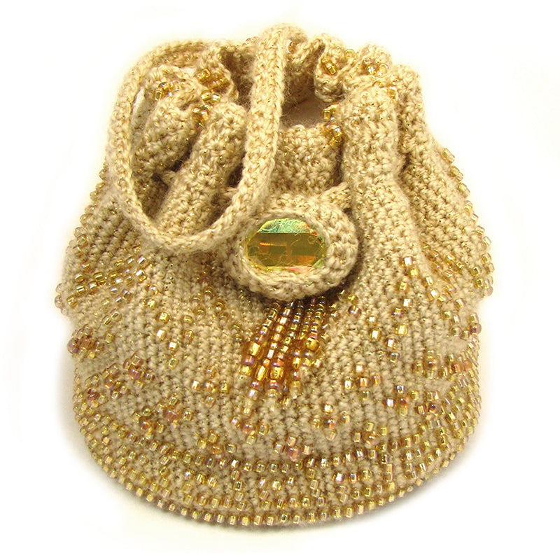 Bead Crochet Purse Pattern Purse of Gold