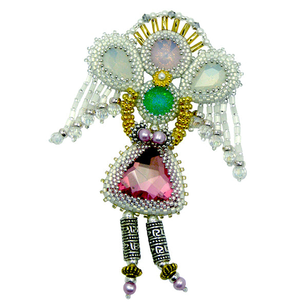 Opal Angel Bead Weaving PDF Digital Download Pattern