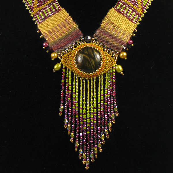 Nepali Bead Looming Tapestry Weaving Necklace Kit