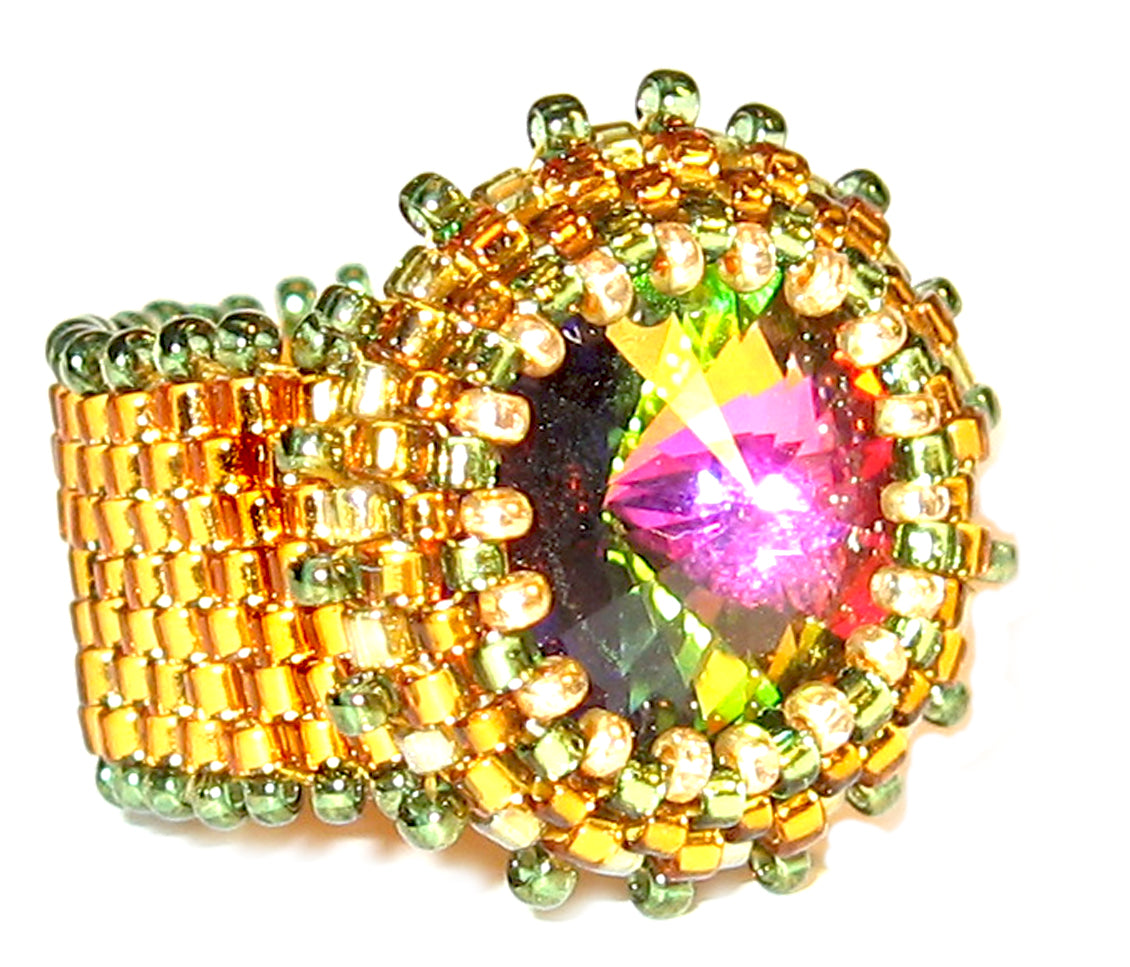 Vitrail Beaded Ring Kit