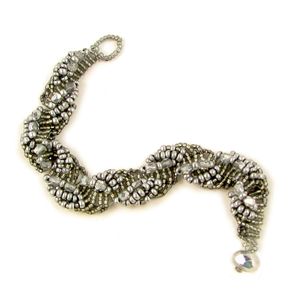 Waves Bead Weaving Bracelet PDF Download Pattern