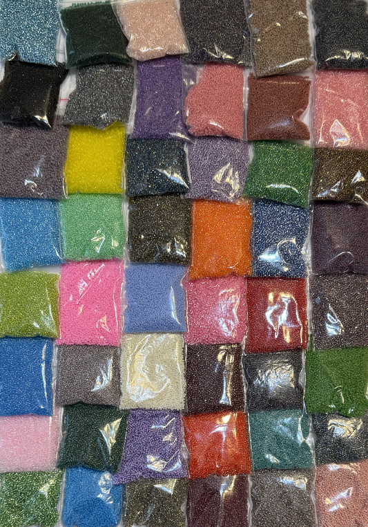 15o seed bead assortment, 20 grams per color, 48 colors
