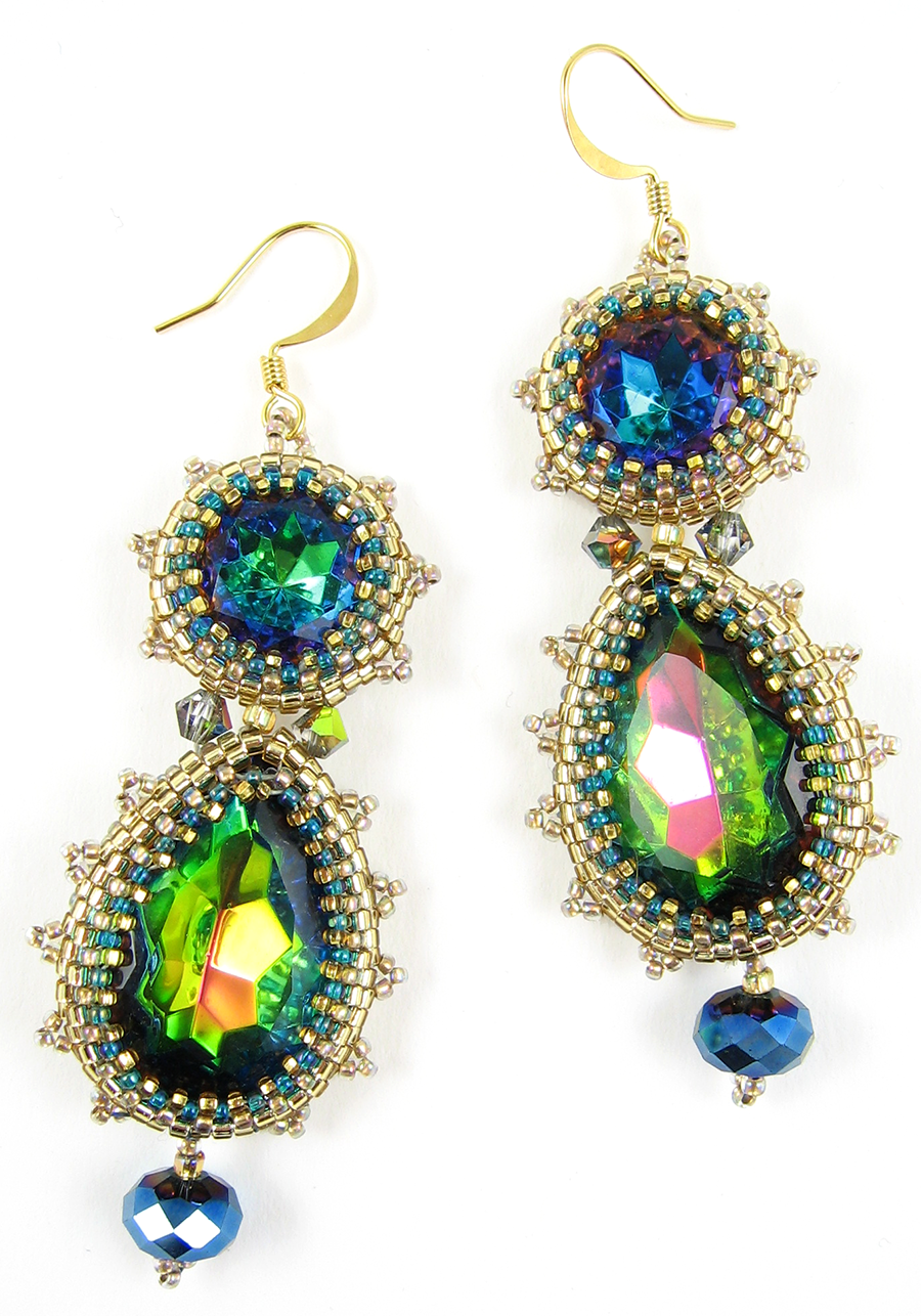 Decadent Earrings PDF download pattern