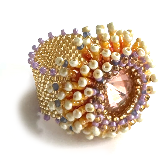 Beaded Ring Kit Marigold