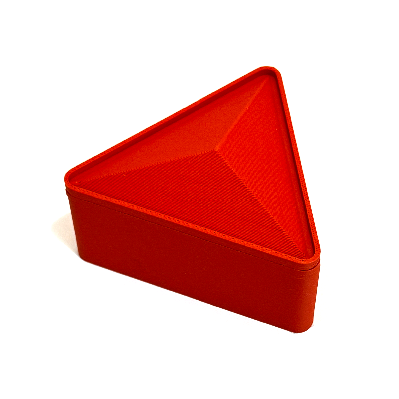 Triangle Box for peyote stitch insert