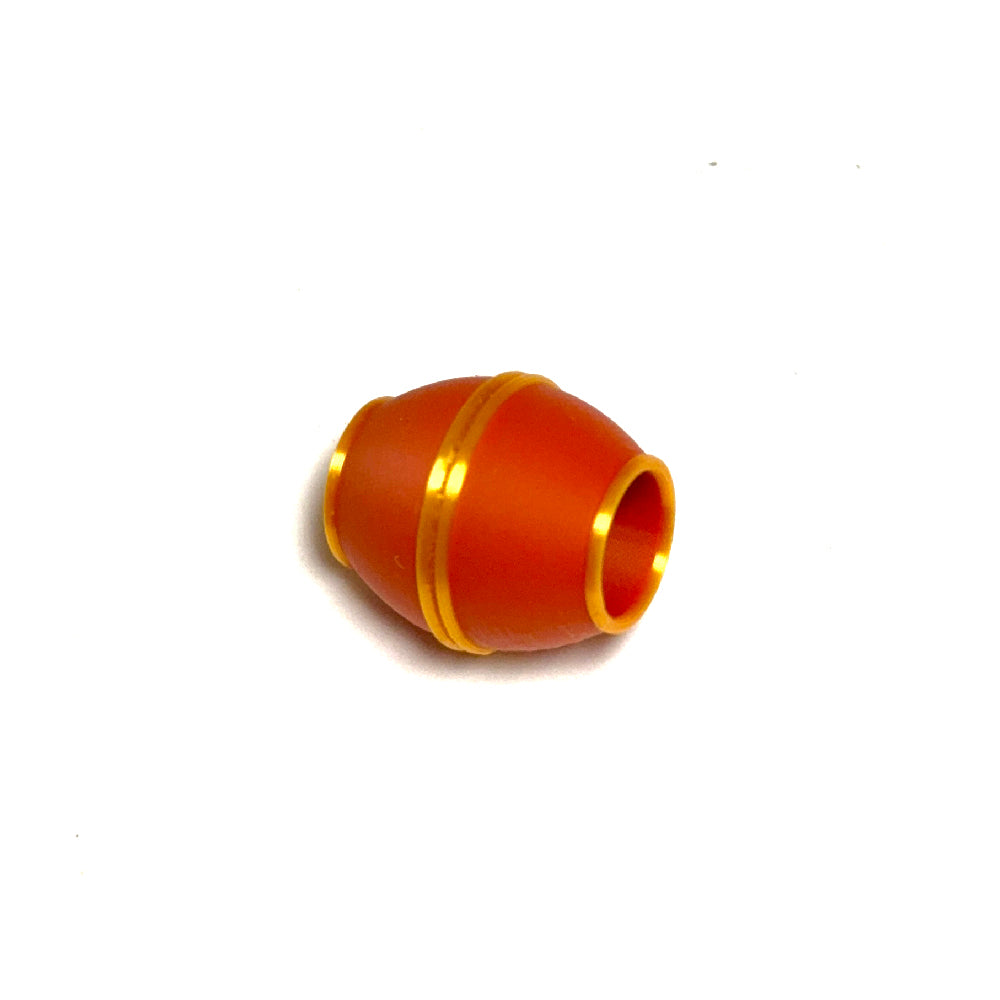 Solid color strong magnetic clasp oval shape with gold trim