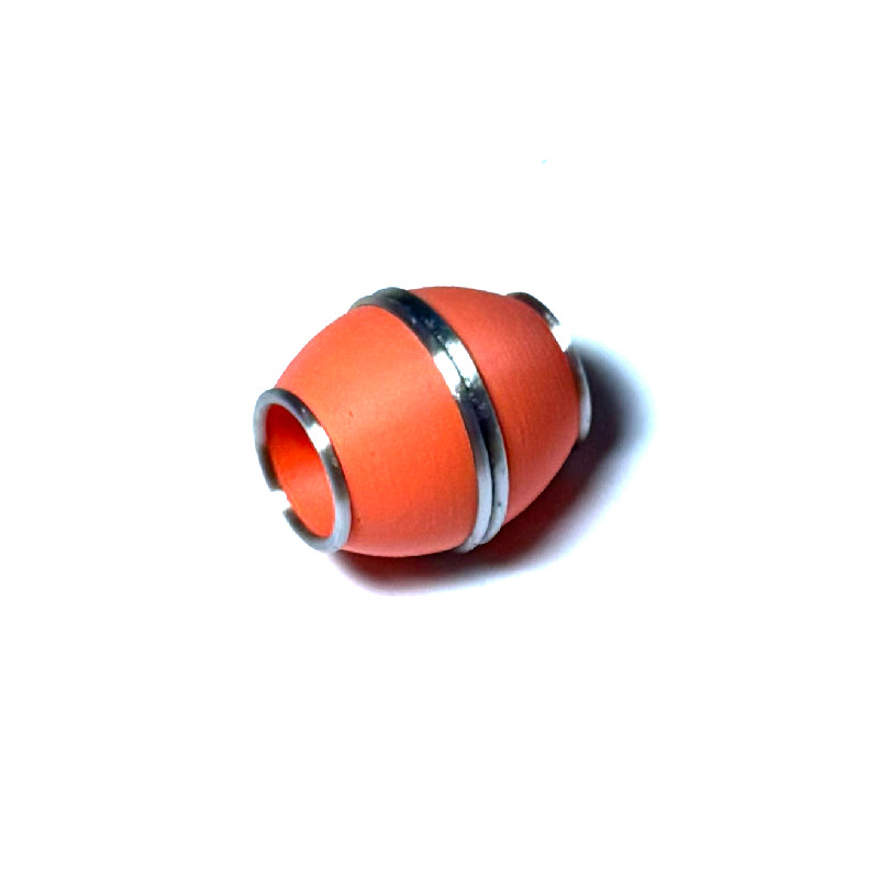Solid color strong magnetic clasp oval shape with silver trim