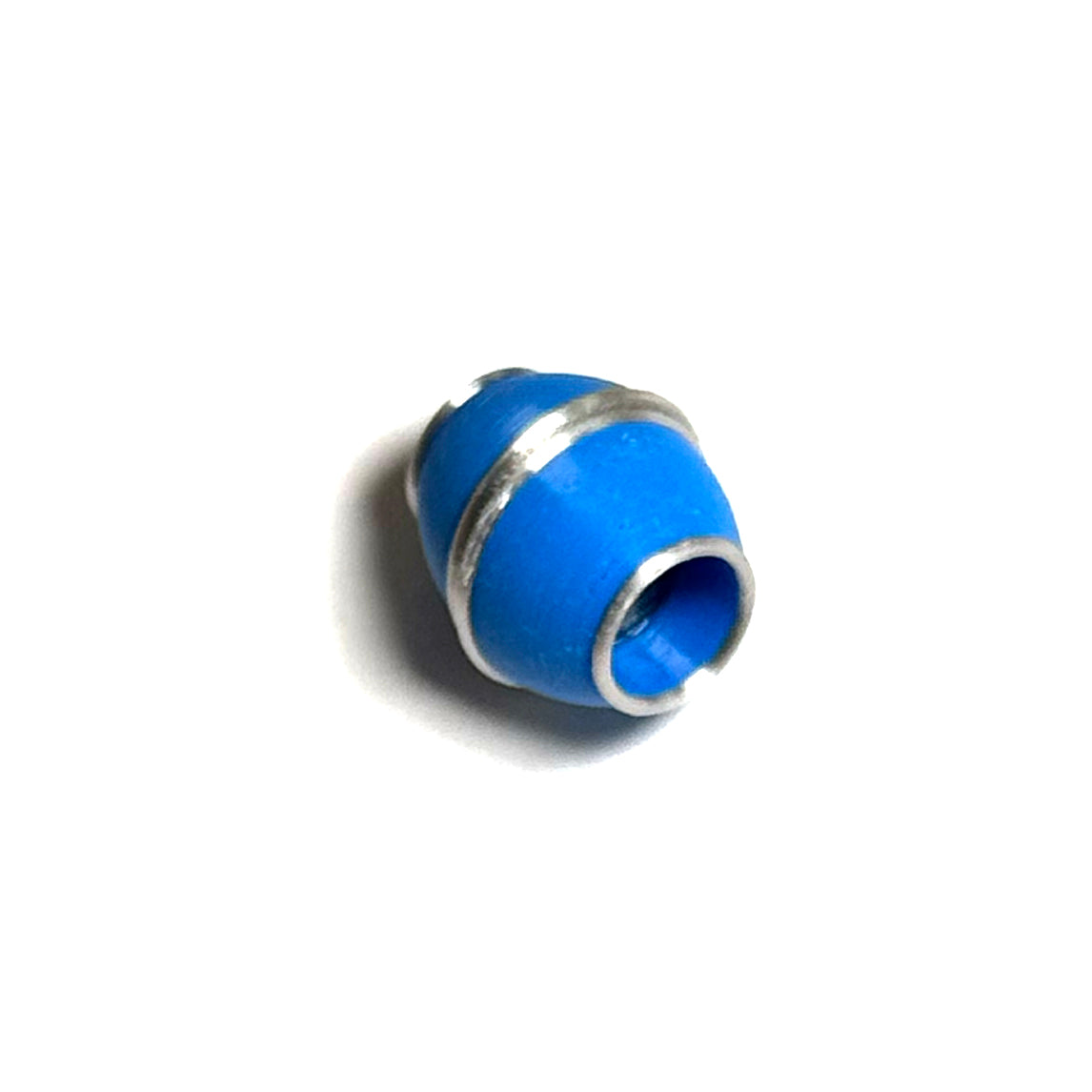 Solid color strong magnetic clasp oval shape with silver trim