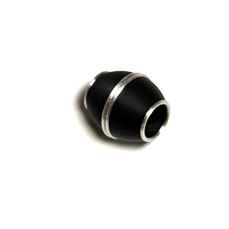 Solid color strong magnetic clasp oval shape with silver trim