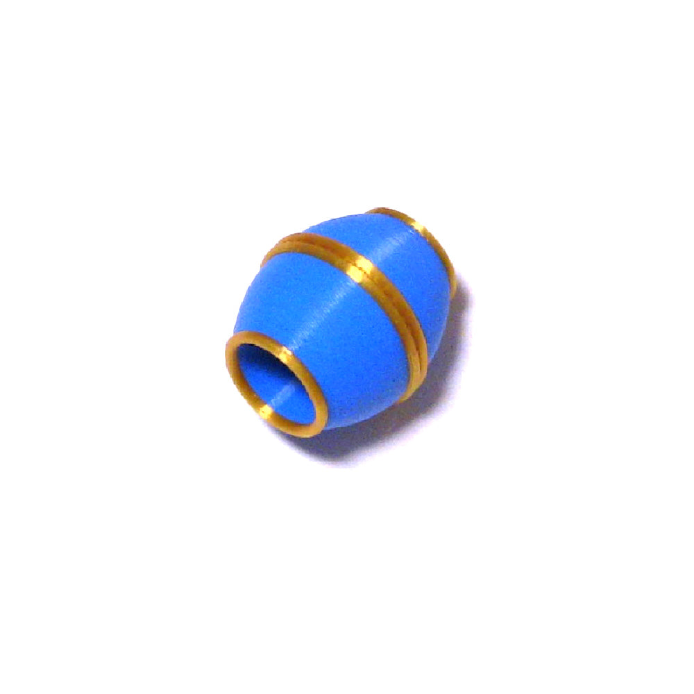 Solid color strong magnetic clasp oval shape with gold trim