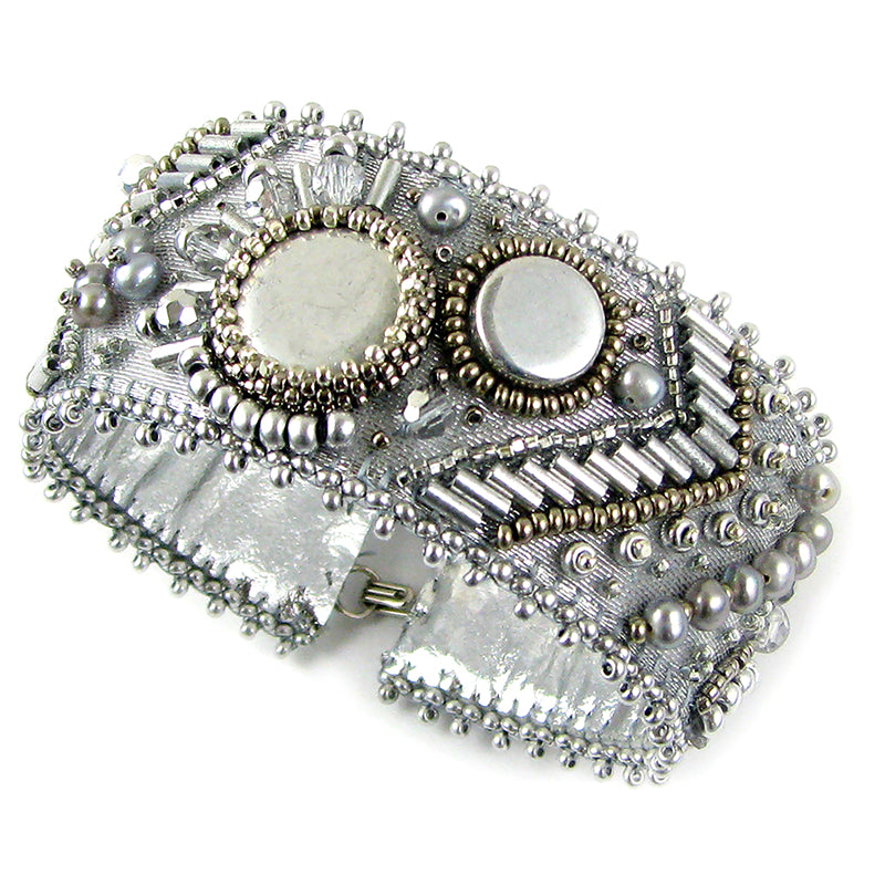 Bead Embroidery Kit Silver Streak