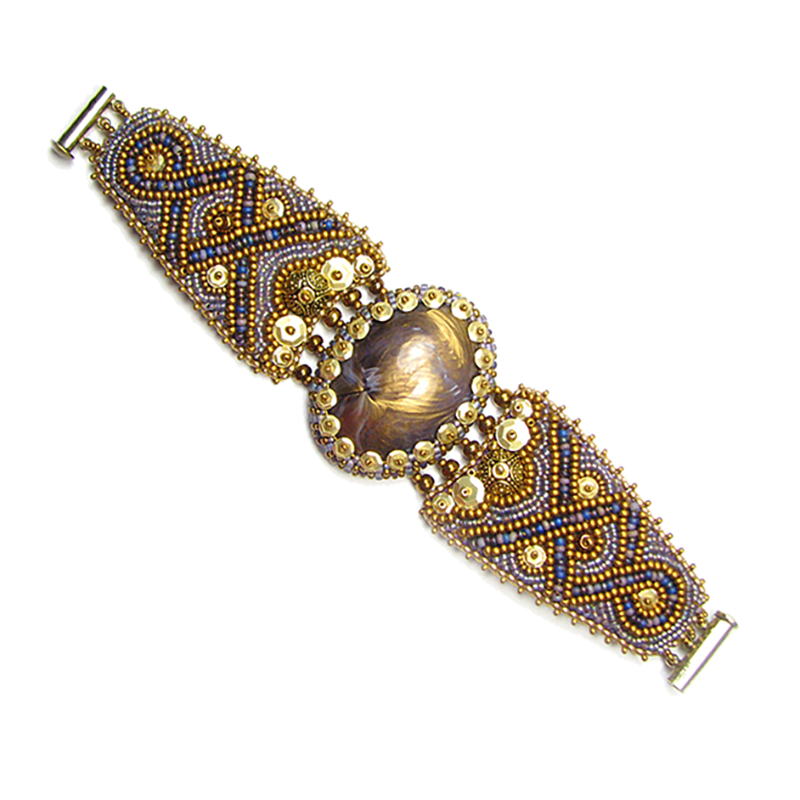 Bead Embroidery Kit Viking Bracelet