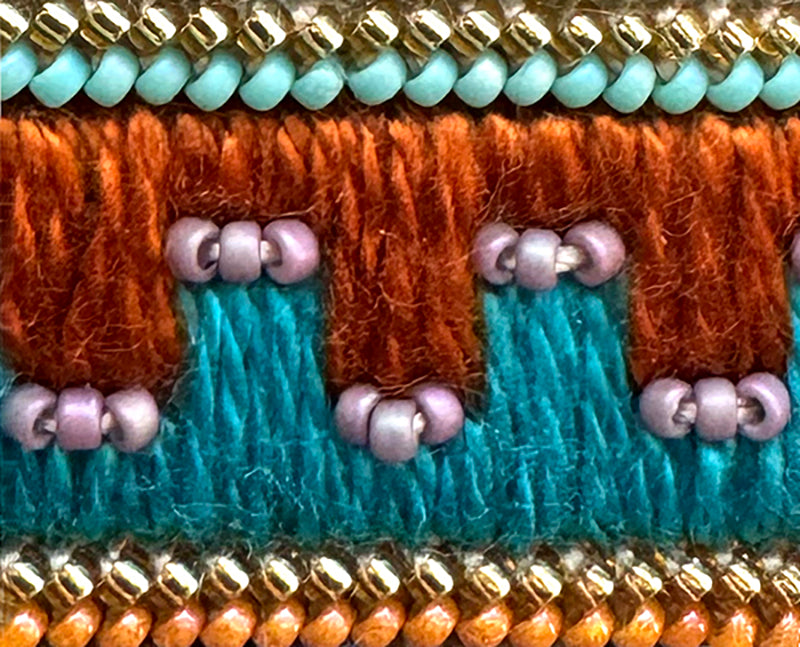 Needlepoint Kit with beads Baja Panel