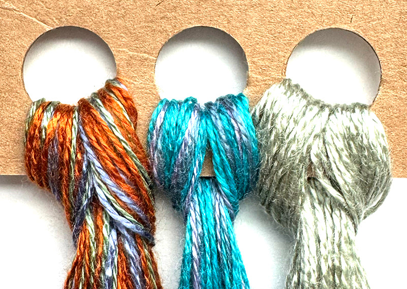 Needlepoint Kit with beads Baja Panel