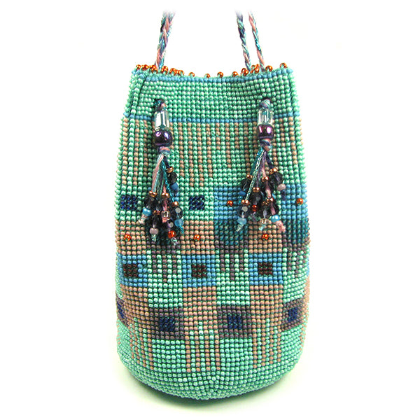Bauhaus Bead Crochet Purse Instant Download Digital PDF Pattern