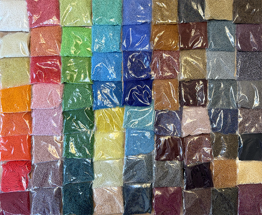 11o Assortment, 72 colors, Toho, Miyuki, Preciosa
