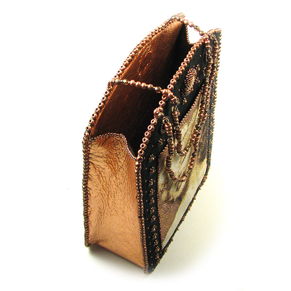 Bombshell Bead Embroidery Purse Instant Download PDF Pattern with assembly templates