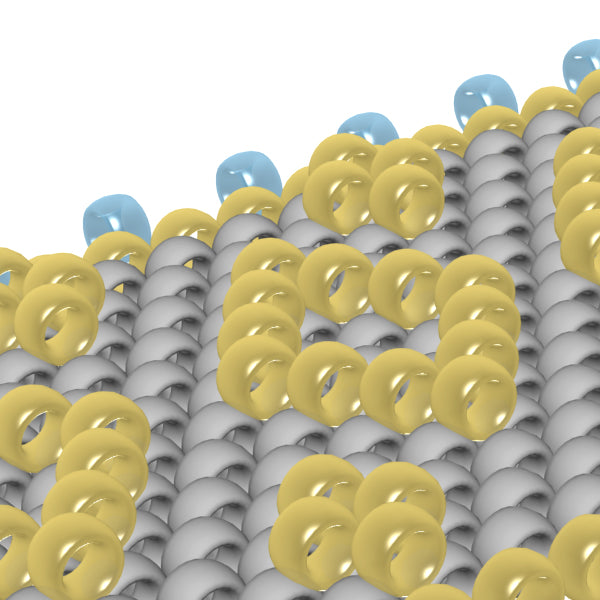 Gossamer Bracelet Bead Weaving instant Download PDF Pattern, peyote stitch