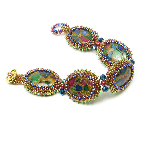 Jasperine Bead Weaving Peyote Stitch Beaded Digital PDF Pattern