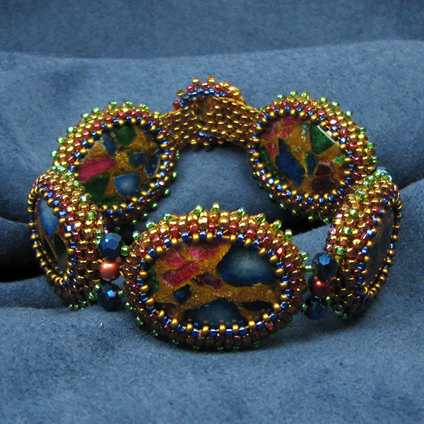 Jasperine Bead Weaving Peyote Stitch Beaded Digital PDF Pattern