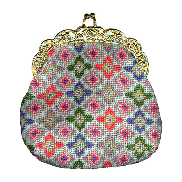 Jewel Bead Needlepoint/cross Stitch  Case PDF Download Pattern