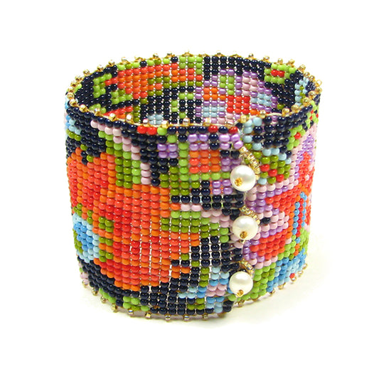 Kashan Bead Looming Bracelet Kit by Ann Benson