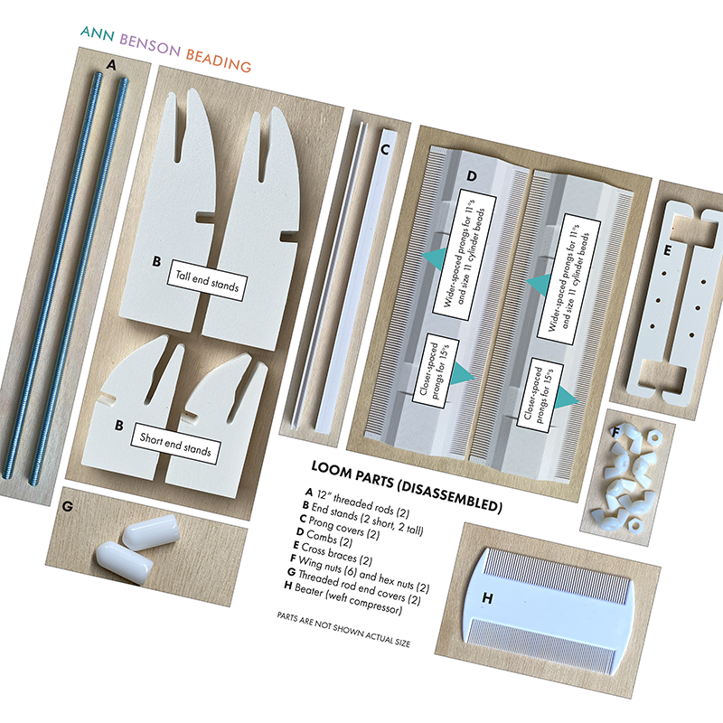 No-Finish Beading and Small Tapestry Loom