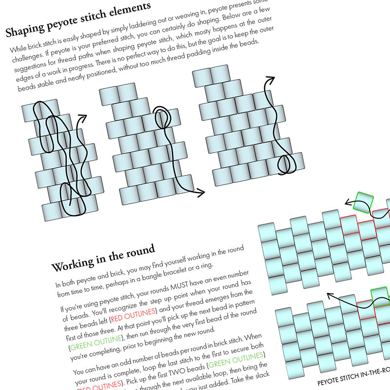 Beading Patterns for Peyote Stitch and Brick Stitch PDF download book