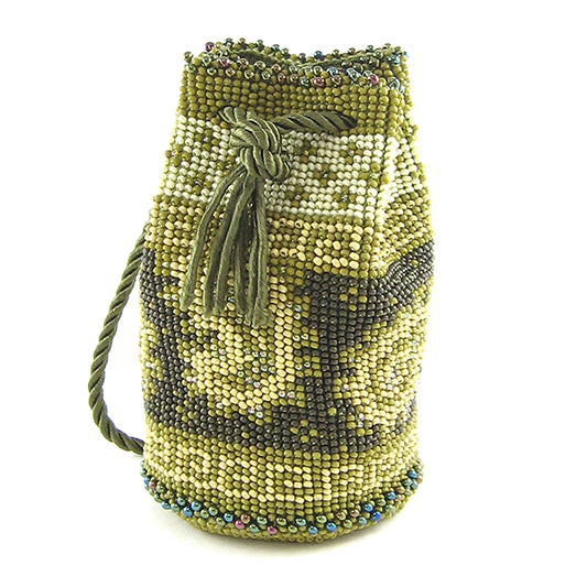 Paisley Pouch Bead Crochet DPF Download Pattern