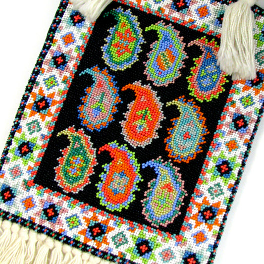Paisley Carpet Beaded Purse/Handbag/Case PDF Digital Download Pattern