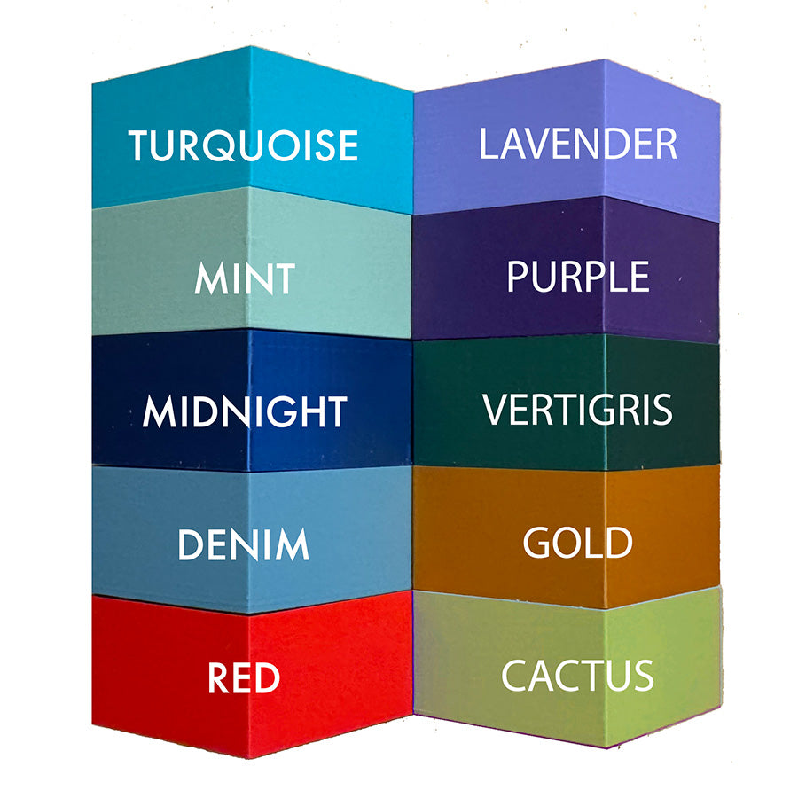 Pentagonal box with beadable lid