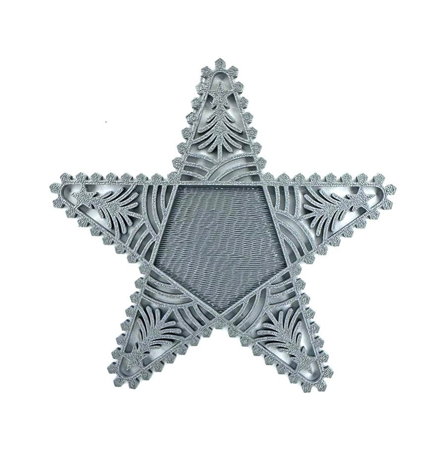 Star Pentagram Ornament Frame for peyote stitch