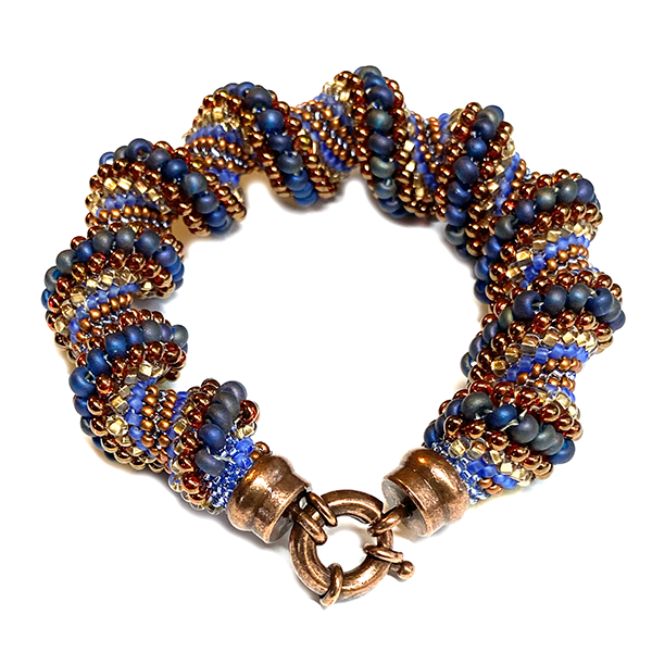 Pinot Noir cellini spiral bracelet kit