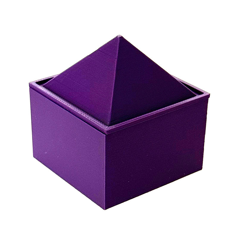 Pyramid Box with beadable lid