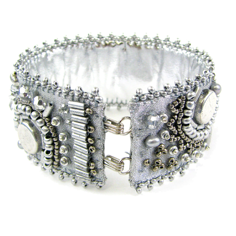 Bead Embroidery Kit Silver Streak