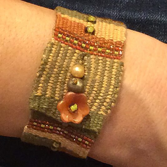 Tasha Bead and Fiber Tapestry Bracelet Kit